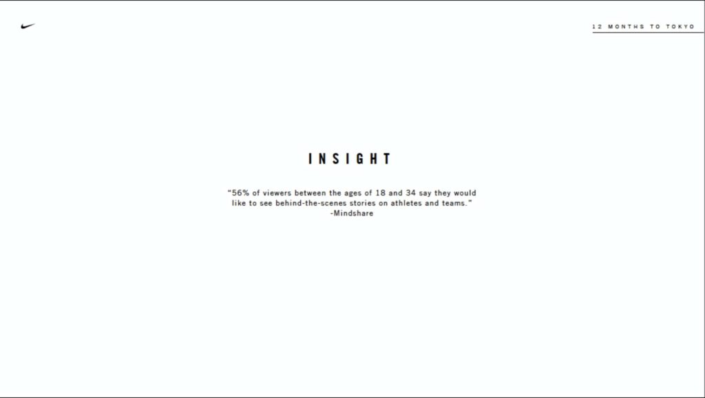 Pitch for Nike Sportswear