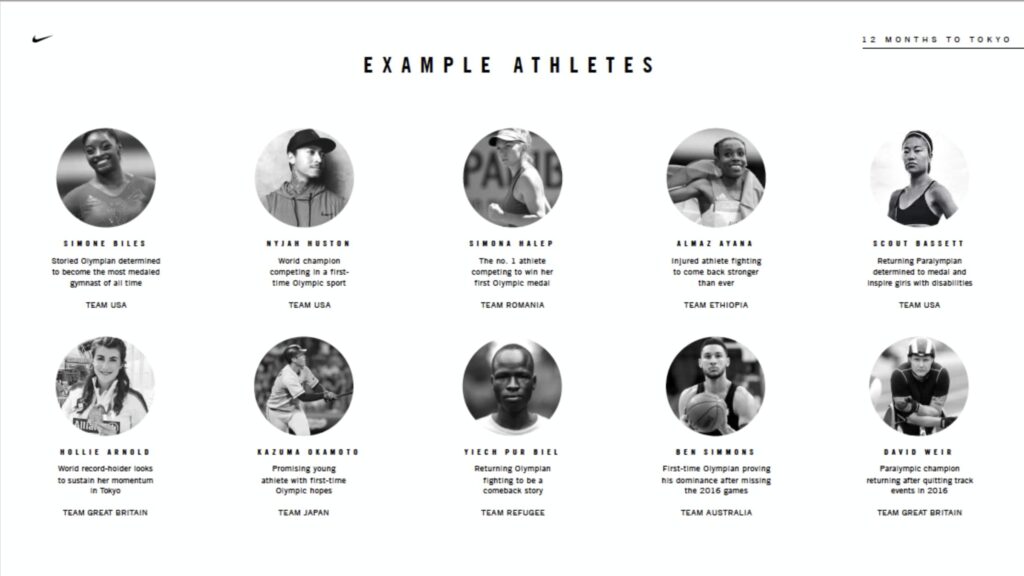 Pitch for Nike Sportswear