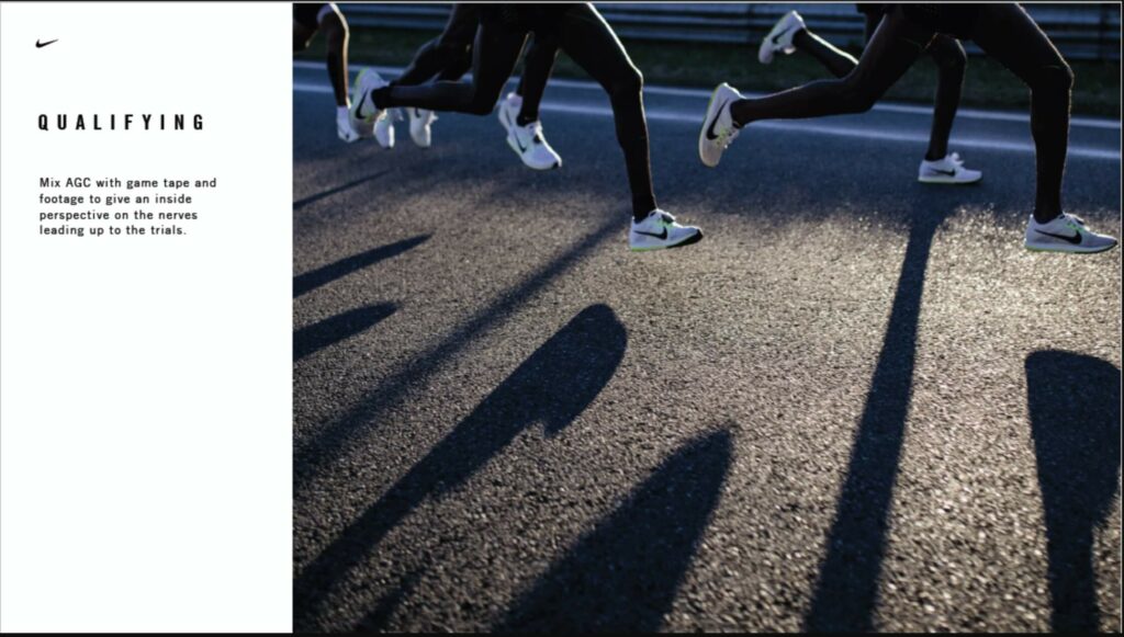 Pitch for Nike Sportswear